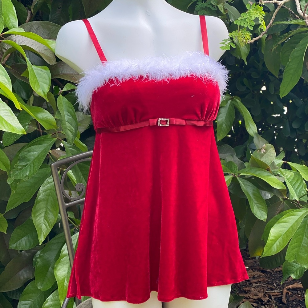 Sold! Mrs. Clause costume dress/nightie